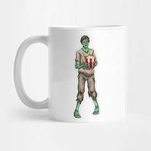 Zombie Halloween Popcorn Mug